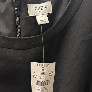 J. Crew Classic Black Dress
